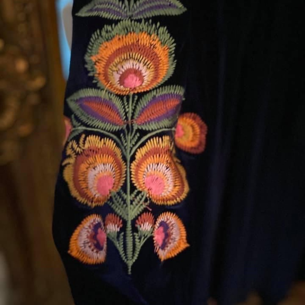 BOHO VELVET DRESS - Picture 6 of 6